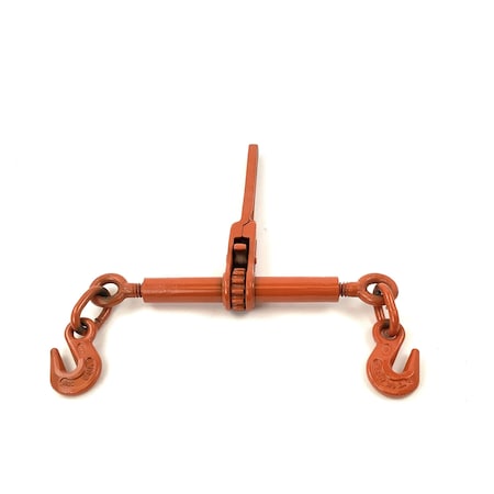 Cm Binder, Ratchet, Cargo Handling, 3/8 G4, 5/16 G7 Red, Removable Handle, Hook/Hook, 5,400 Lb 48810